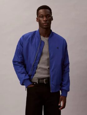 Nylon Bomber Jacket