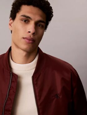 Nylon Bomber Jacket