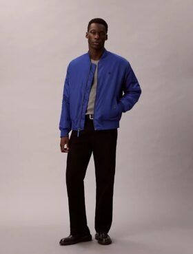 Nylon Bomber Jacket