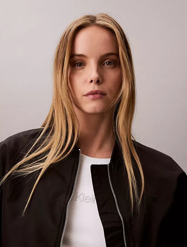 Nylon Bomber Jacket Nylon Bomber Jacket