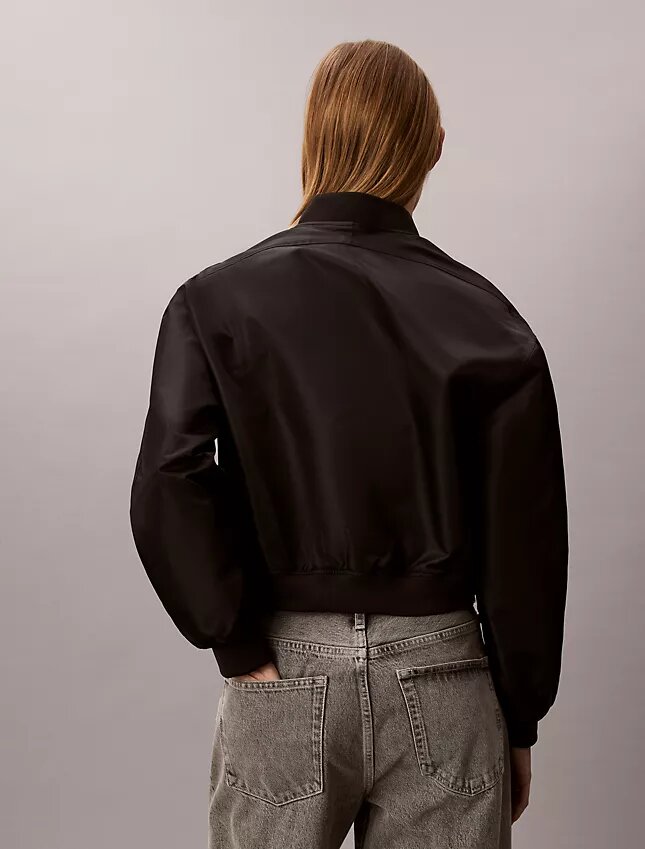 Nylon Bomber Jacket Nylon Bomber Jacket