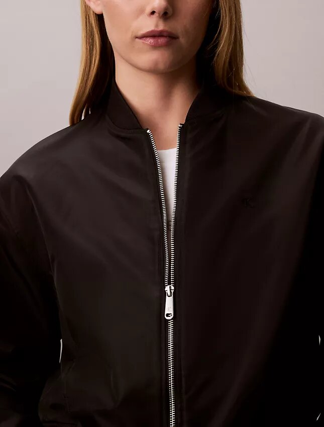 Nylon Bomber Jacket Nylon Bomber Jacket