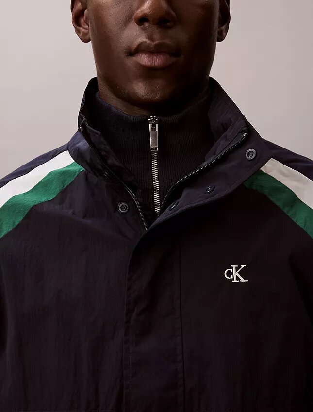 Nylon Colorblock Track Jacket Nylon Colorblock Track Jacket