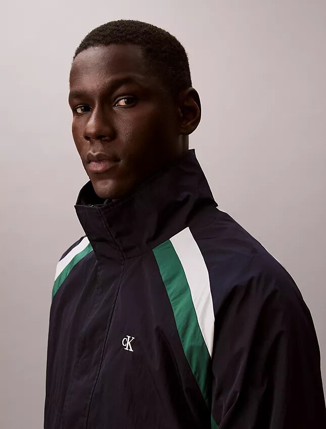Nylon Colorblock Track Jacket Nylon Colorblock Track Jacket