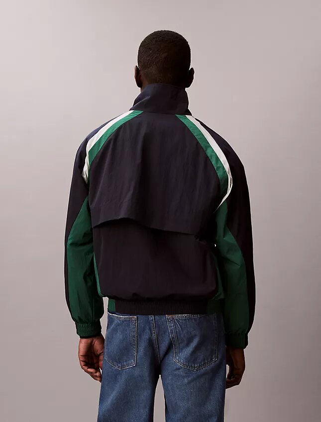 Nylon Colorblock Track Jacket Nylon Colorblock Track Jacket