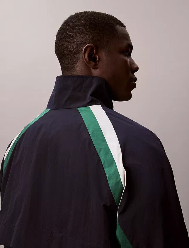 Nylon Colorblock Track Jacket Nylon Colorblock Track Jacket