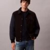 Nylon Cotton Varsity Bomber Jacket Nylon Cotton Varsity Bomber Jacket