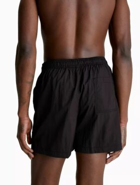 Nylon Drawstring Waist Swim Shorts