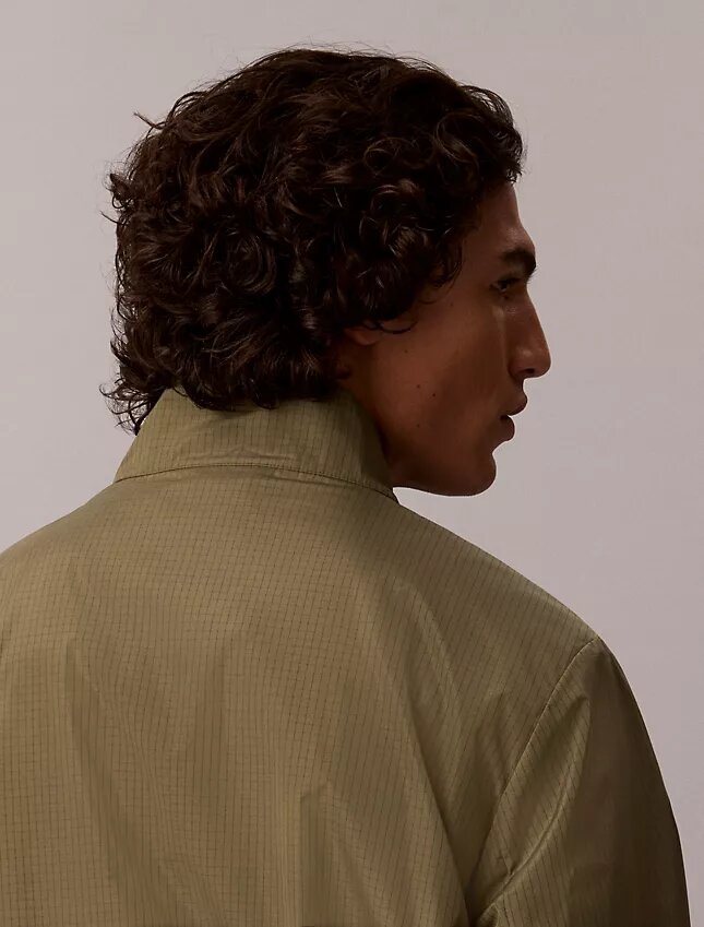 Nylon Grid Bomber Jacket Nylon Grid Bomber Jacket