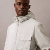 Nylon Hooded Relaxed Jacket Nylon Hooded Relaxed Jacket