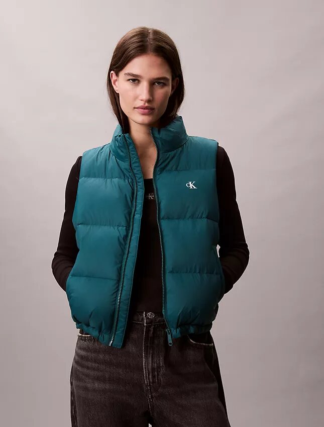 Nylon Monogram Puffer Vest Nylon Monogram Puffer Vest