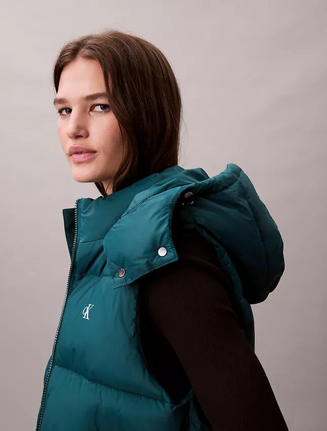 Nylon Monogram Puffer Vest Nylon Monogram Puffer Vest