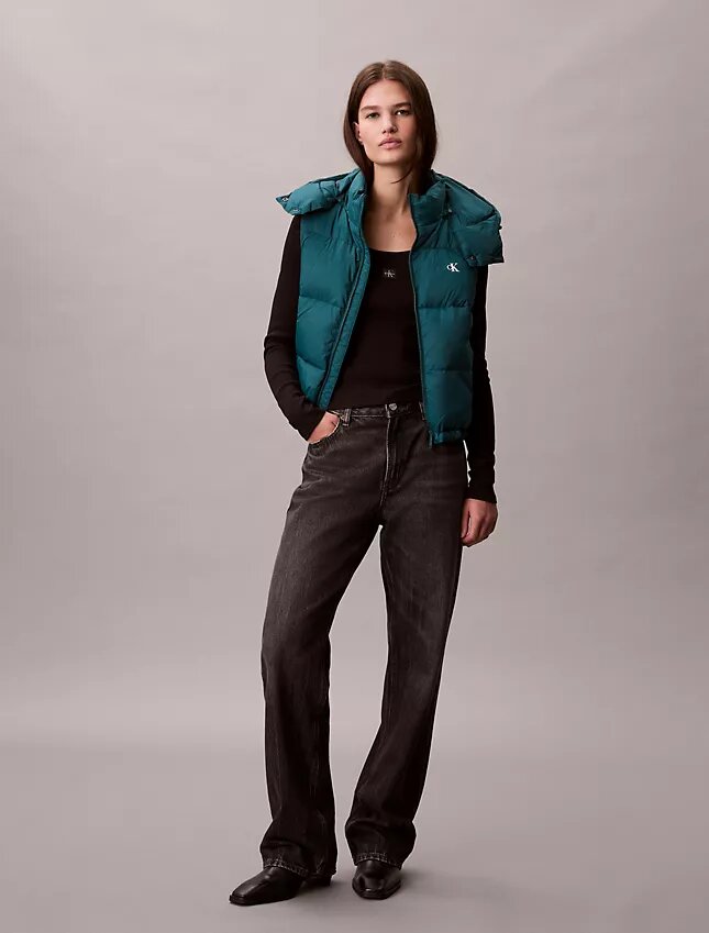 Nylon Monogram Puffer Vest Nylon Monogram Puffer Vest