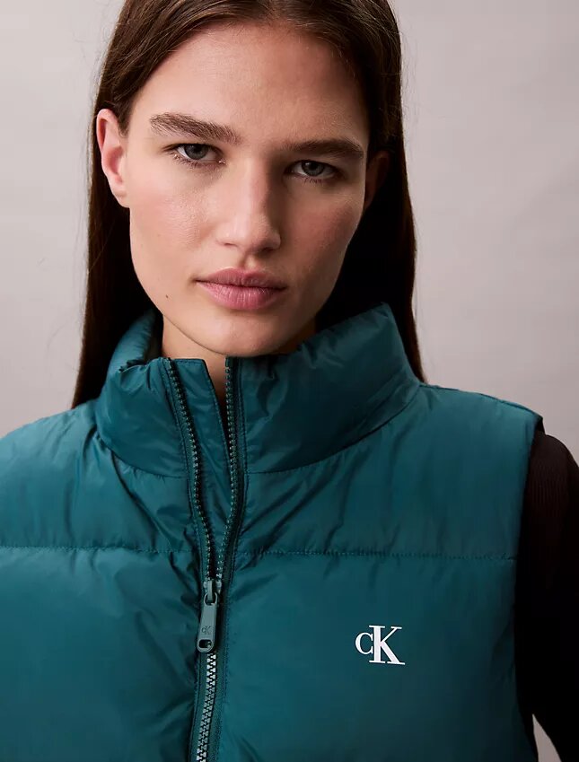 Nylon Monogram Puffer Vest Nylon Monogram Puffer Vest