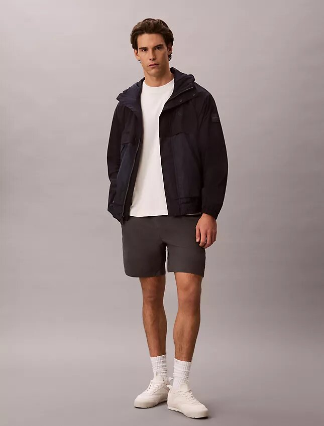 Nylon Monogram Pull-On Shorts Nylon Monogram Pull-On Shorts
