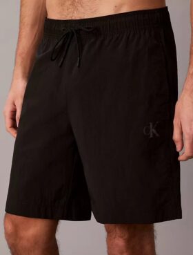 Nylon Monogram Pull-On Shorts