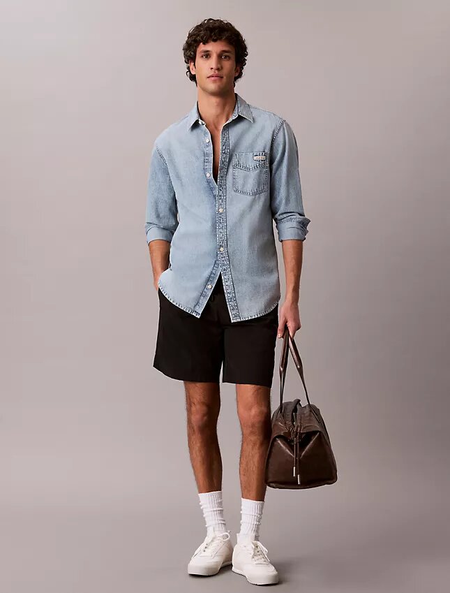 Nylon Monogram Pull-On Shorts Nylon Monogram Pull-On Shorts
