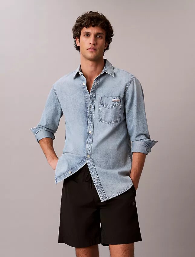 Nylon Monogram Pull-On Shorts Nylon Monogram Pull-On Shorts