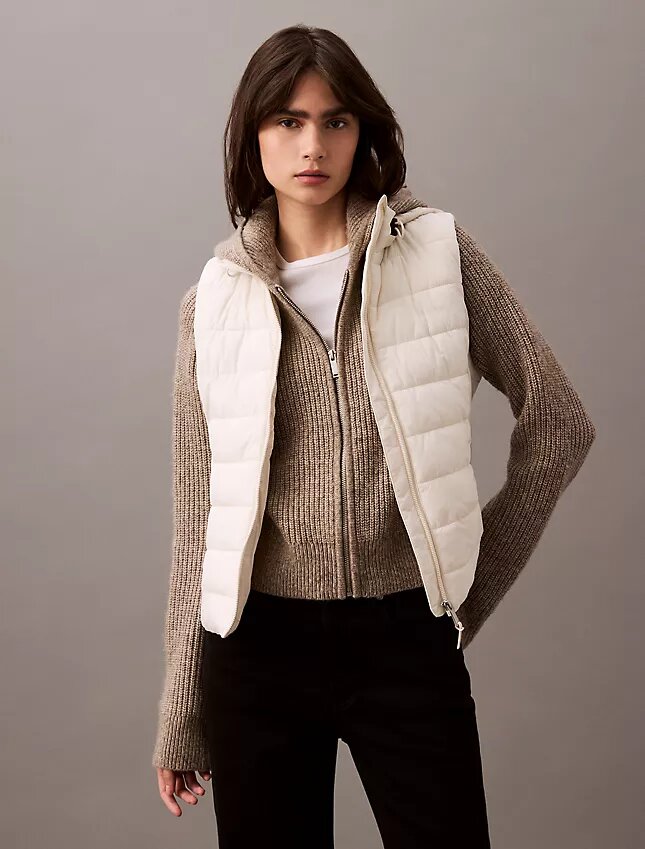 Nylon Puffer Vest Nylon Puffer Vest