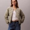 Nylon Quilted Jacket Nylon Quilted Jacket