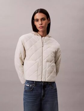 Nylon Quilted Jacket