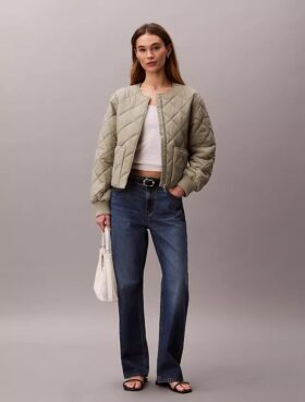 Nylon Quilted Jacket