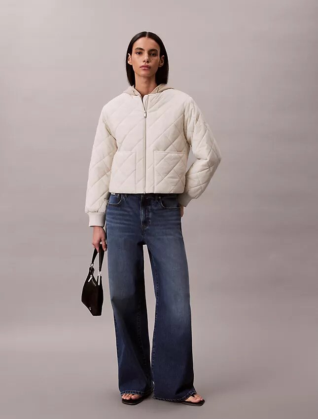 Nylon Quilted Jacket Nylon Quilted Jacket