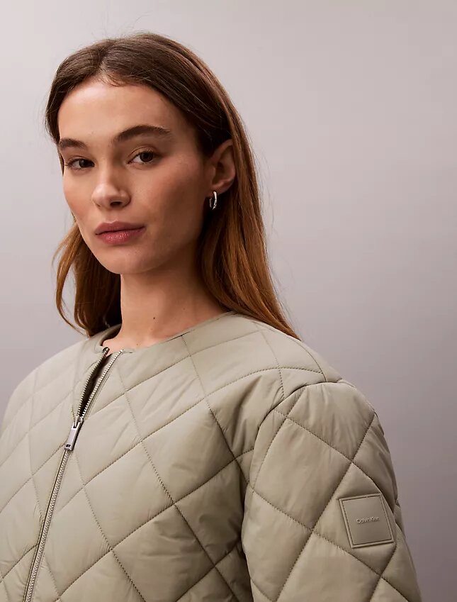 Nylon Quilted Jacket Nylon Quilted Jacket