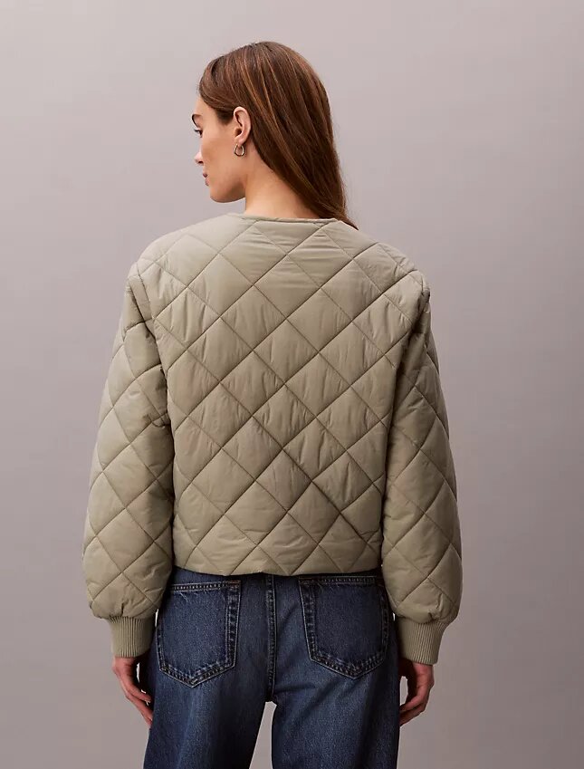 Nylon Quilted Jacket Nylon Quilted Jacket