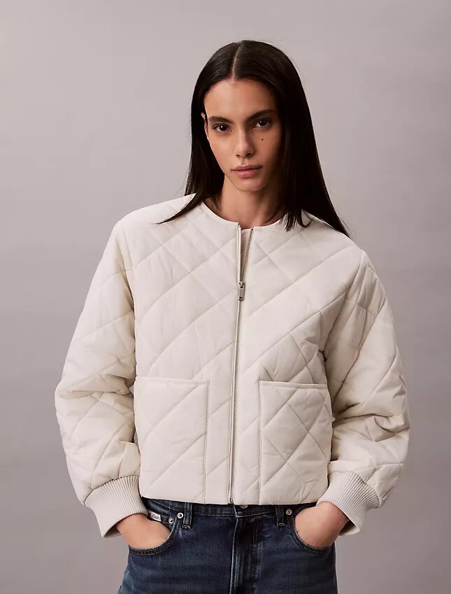 Nylon Quilted Jacket Nylon Quilted Jacket