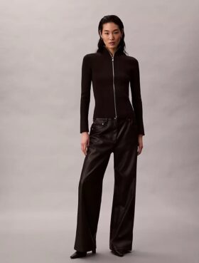 Nylon Rib Zip Jacket Nylon Rib Zip Jacket