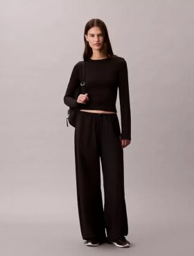 Nylon Stretch Slim T-Shirt