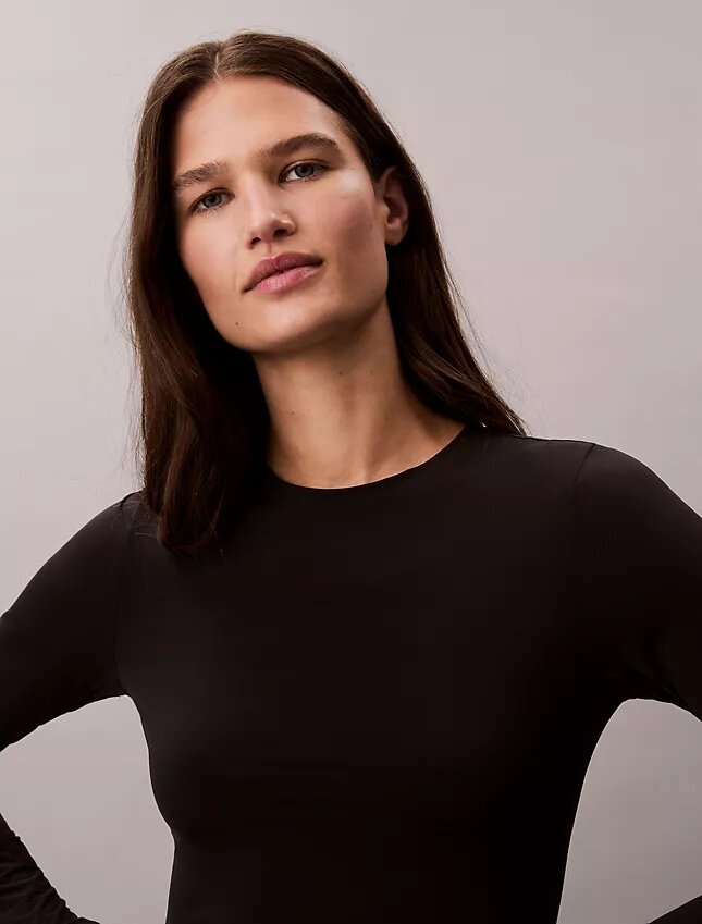 Nylon Stretch Slim T-Shirt Nylon Stretch Slim T-Shirt