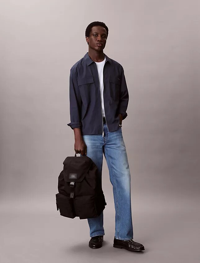 Nylon Top Flap Backpack Nylon Top Flap Backpack