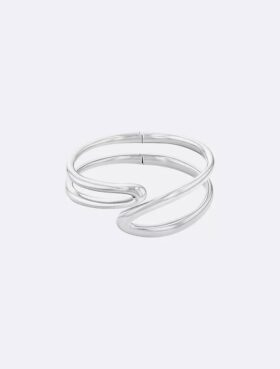 Organic Chain Link Bangle