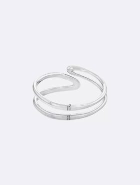 Organic Chain Link Bangle