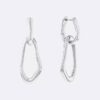 Organic Chain Link Earrings Organic Chain Link Earrings