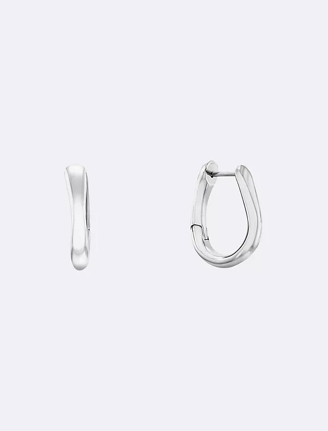 Organic Chain Link Earrings Organic Chain Link Earrings