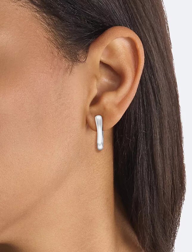 Organic Chain Link Earrings Organic Chain Link Earrings