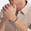 Organic Rectangle Shape Beaded Bracelet