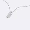 Organic Rectangle Shape Pendant Necklace Organic Rectangle Shape Pendant Necklace