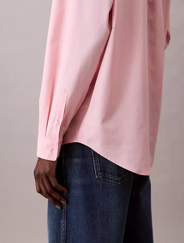 Oversized Cotton Poplin Button-Down Oversized Cotton Poplin Button-Down