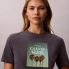Palm Tree Logo Graphic T-Shirt Palm Tree Logo Graphic T-Shirt