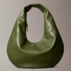 Pebble Grain Crescent Shoulder Bag Pebble Grain Crescent Shoulder Bag
