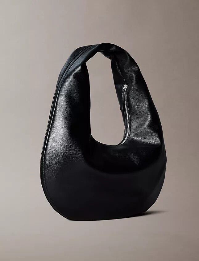 Pebble Grain Crescent Shoulder Bag Pebble Grain Crescent Shoulder Bag