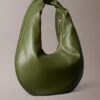 Pebble Grain Crescent Shoulder Bag Pebble Grain Crescent Shoulder Bag