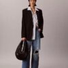 Pebble Grain Crescent Shoulder Bag Pebble Grain Crescent Shoulder Bag
