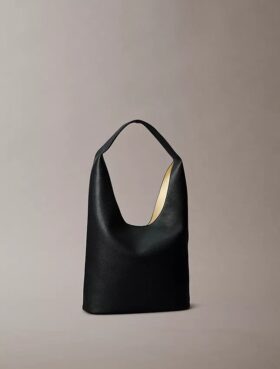 Pebble Grain Large Slouchy Bag