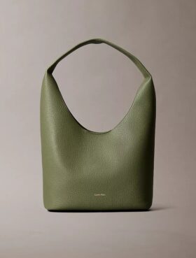 Pebble Grain Slouchy Bag