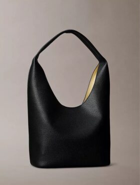 Pebble Grain Slouchy Bag